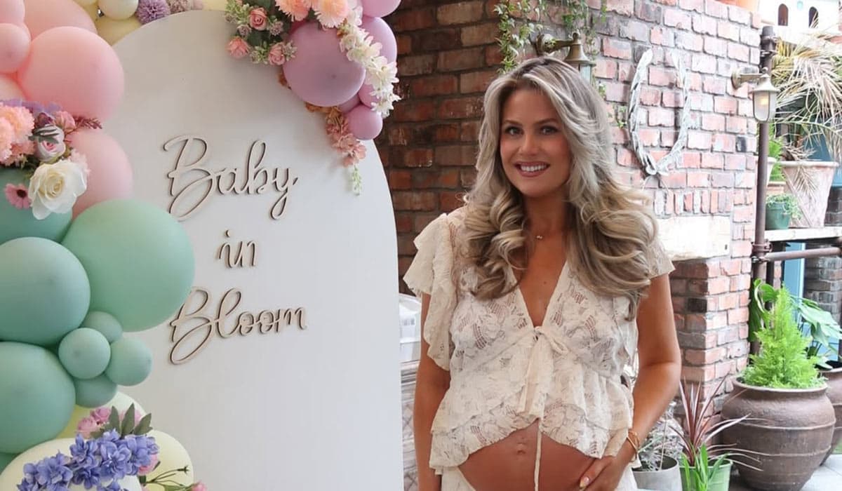 Dominique Nugent celebrates floral baby shower in Dublin, shares joy and anticipation