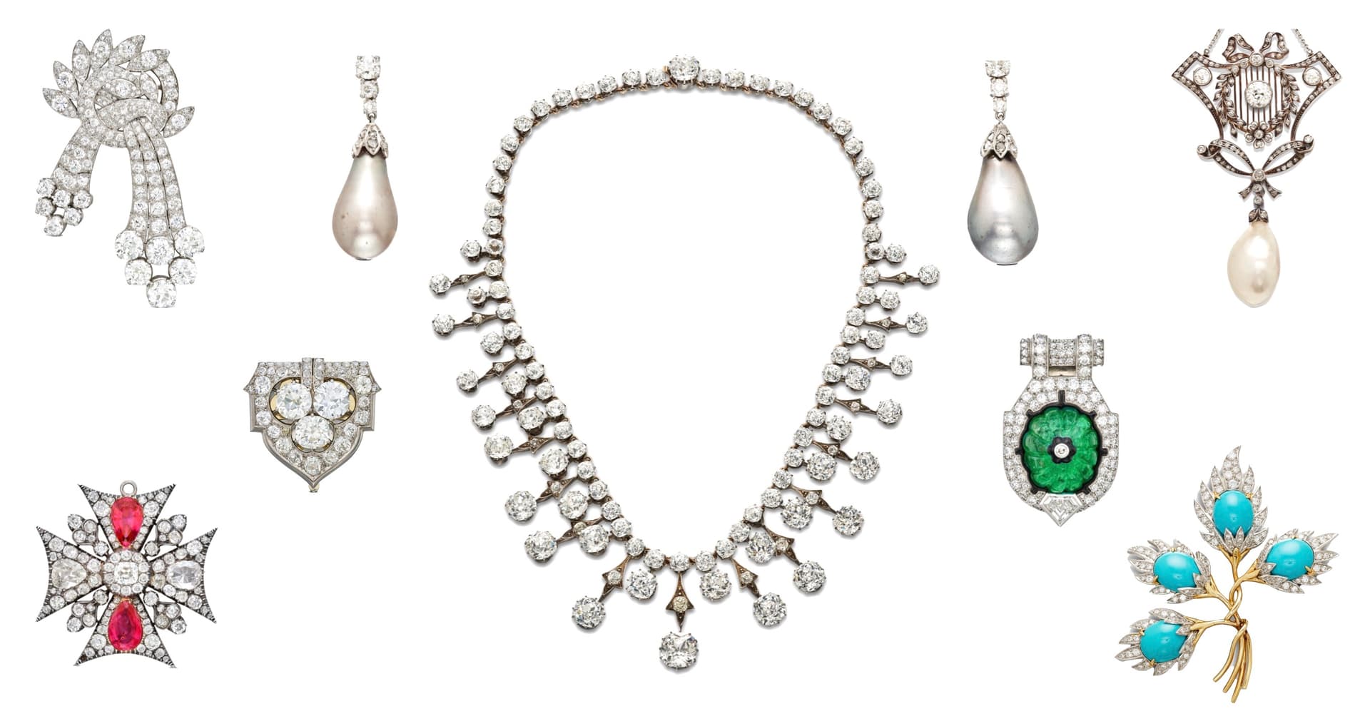 Sotheby’s New York sale spotlights Tiffany pearl jewels and antiques