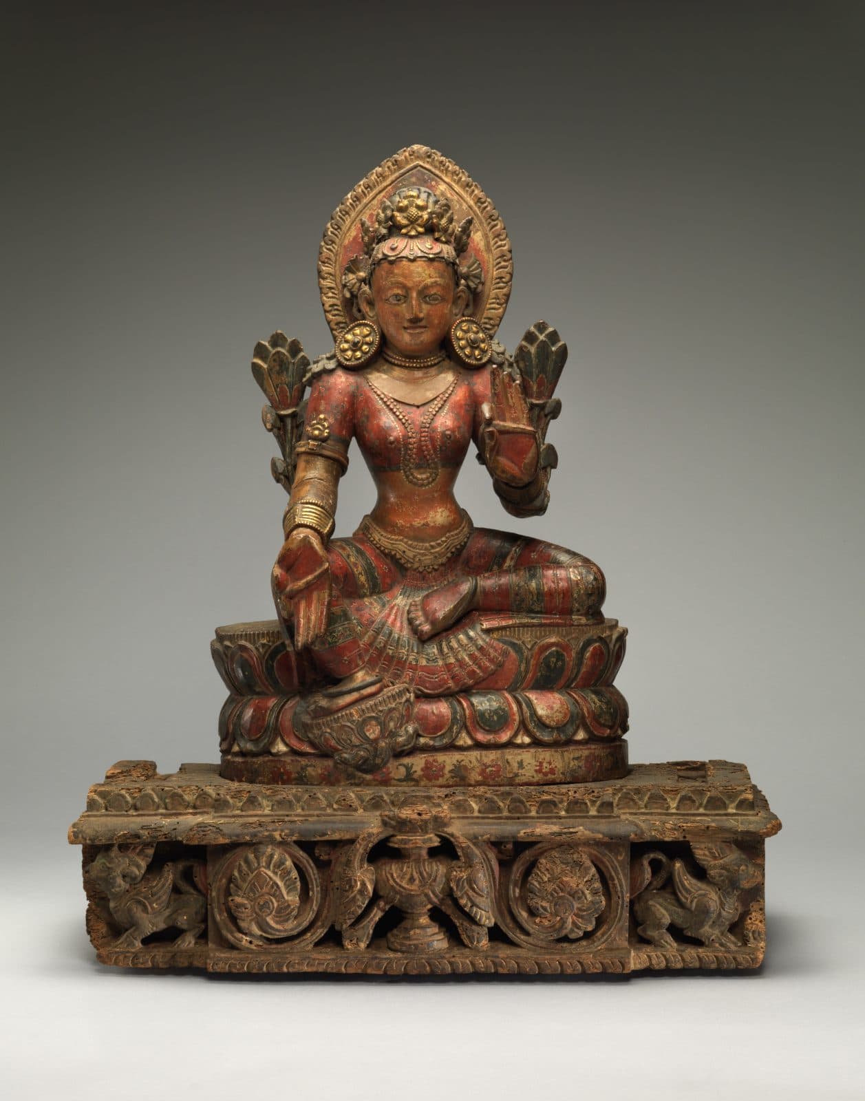 Rubin Museum podcast uses lotus goddess art for Awakening meditation