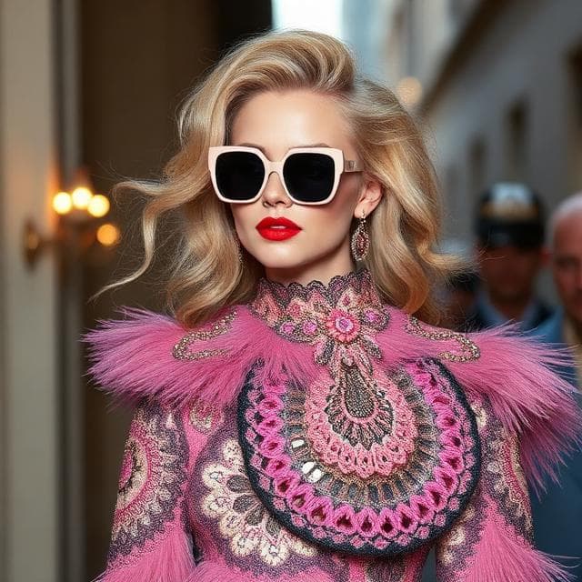 Bye-bye basic: chunky jewelry, loud patterns and messy beauty dominate 2026