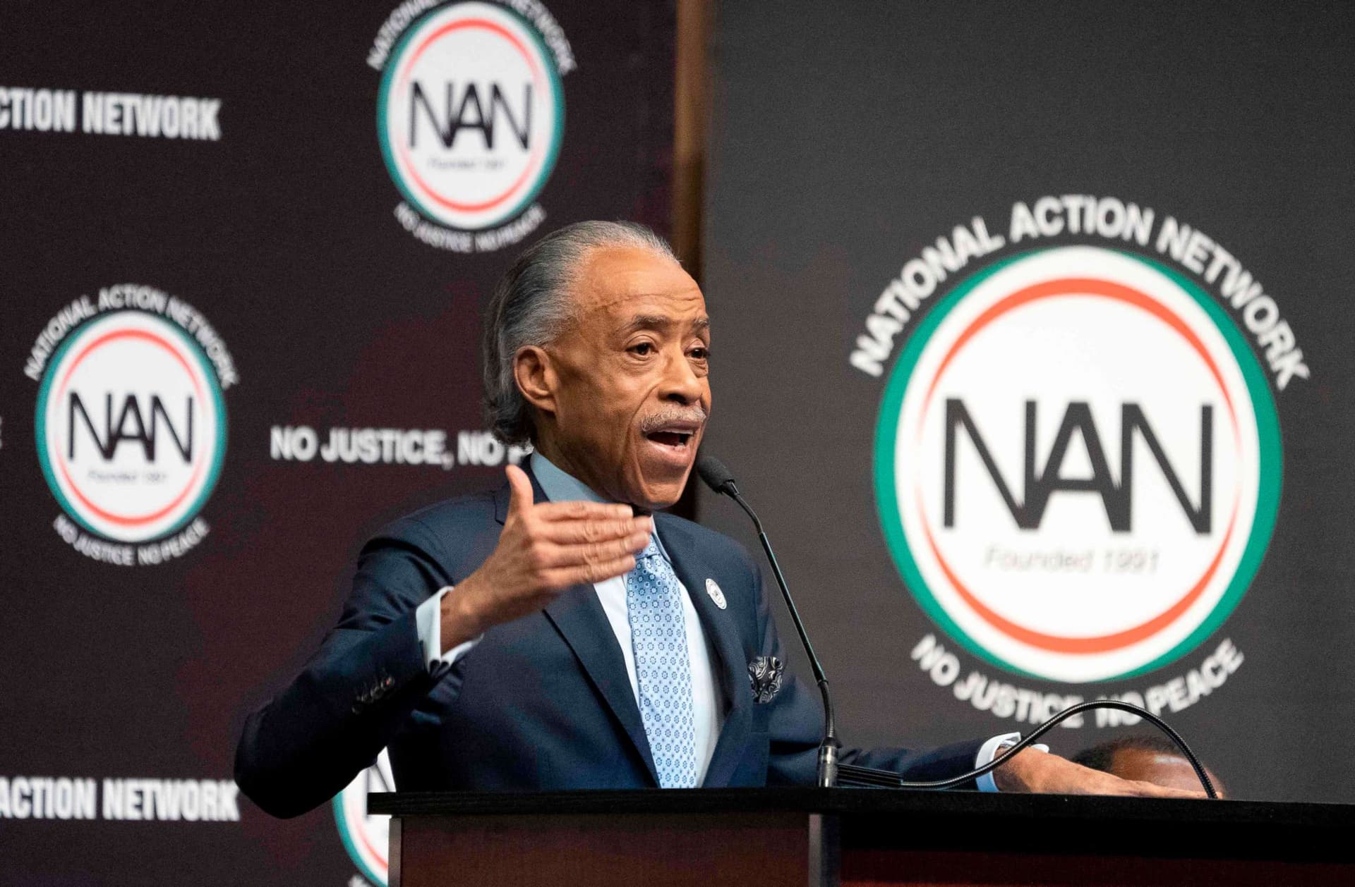 Sharpton's convention spotlights 2028 Democrats, Harris hints at another run