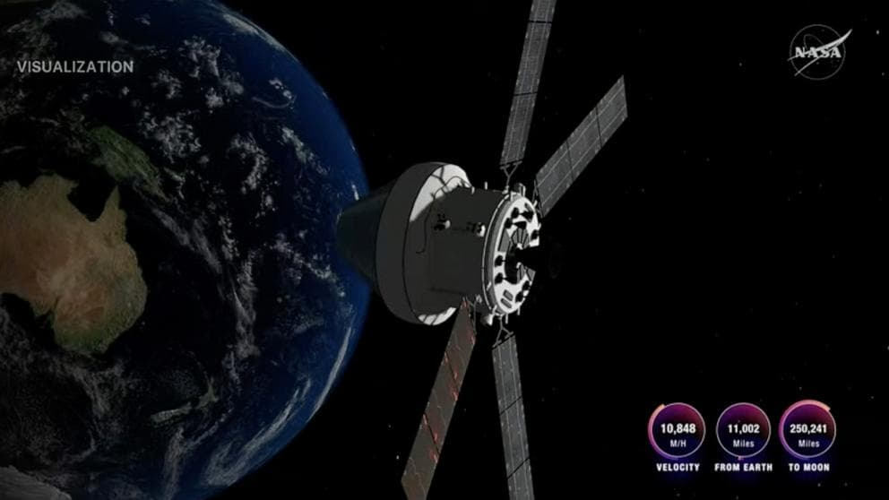 Artemis II Crew Speaks From Orion Spacecraft During Historic Lunar Journey