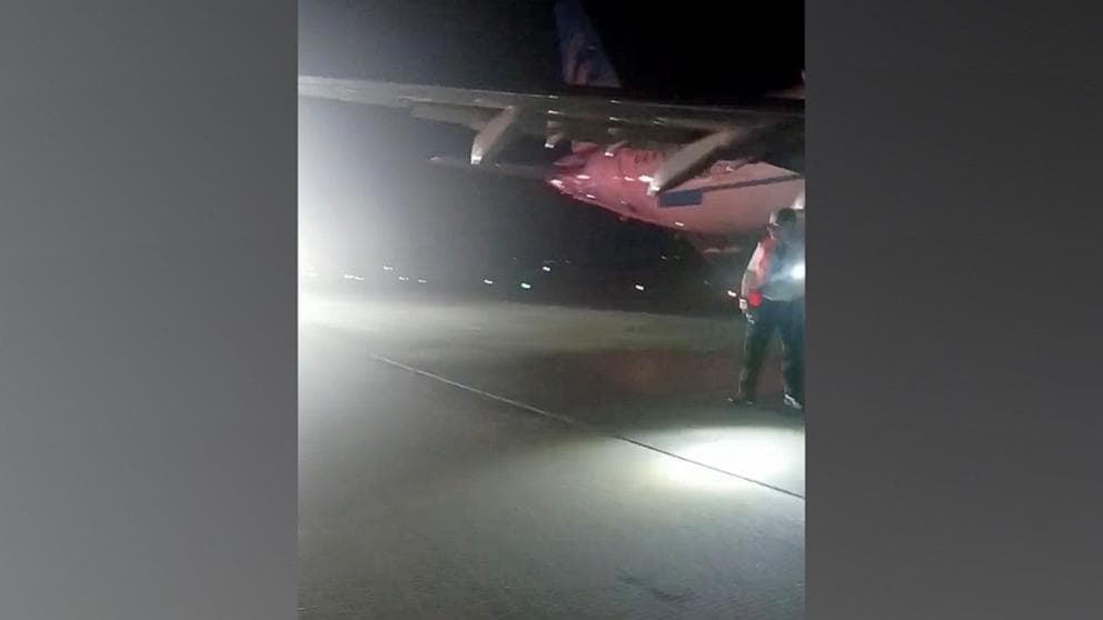 Frontier jet strikes pedestrian on Denver runway, all aboard evacuated safely