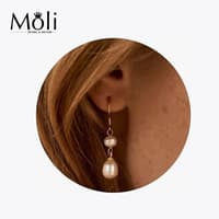 Trending Earrings 2026: Real Pearls Style