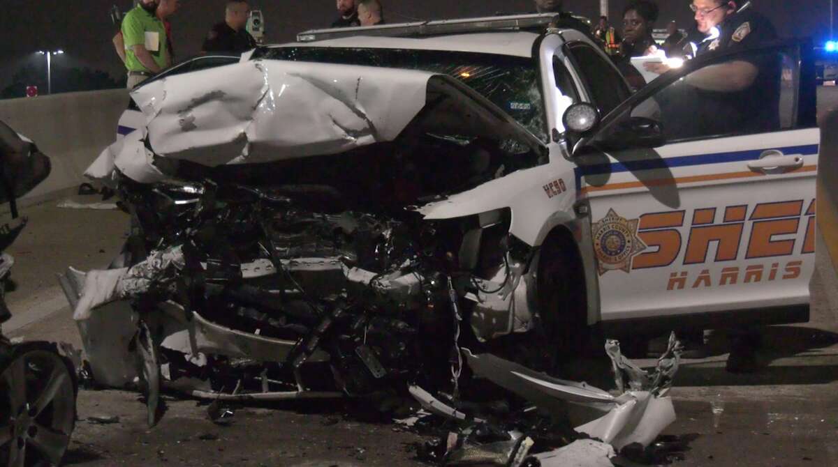 Harris County Deputy Injured in Greenspoint Crash With Suspected DWI Driver