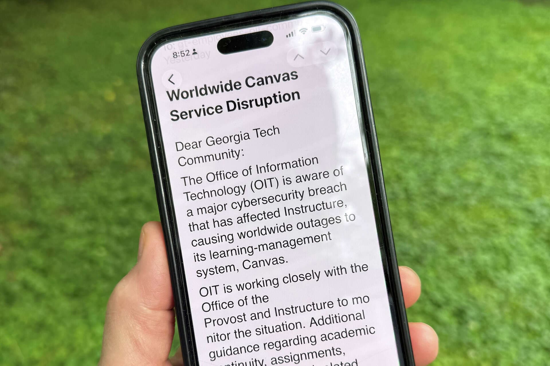 Canvas cyberattack disrupts Plano, Allen schools during finals season