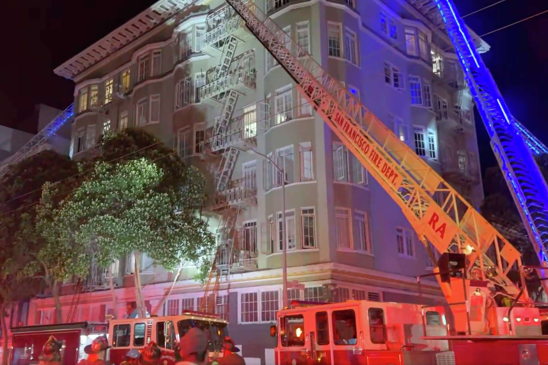 Tenderloin fire displaces 46 residents from low-income housing building