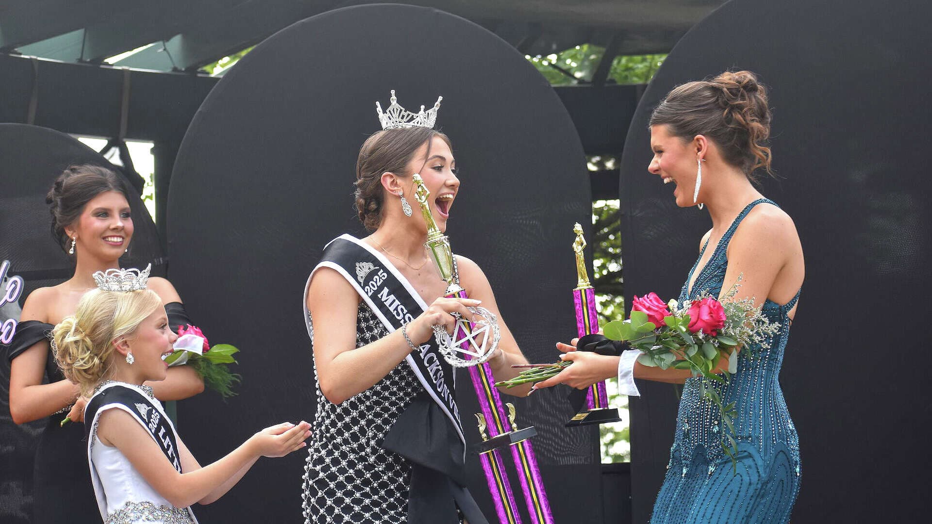 Kaidynce McGillicuddy, Meg Davis and Harper Haley crowned Jacksonville royalty