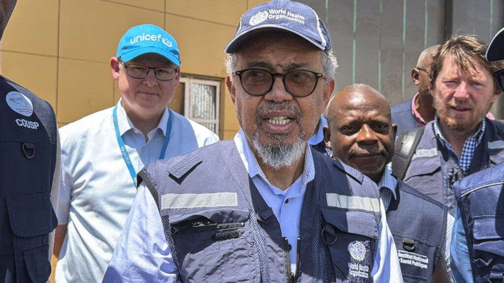 WHO chief visits Bunia as Ebola outbreak spreads in Congo