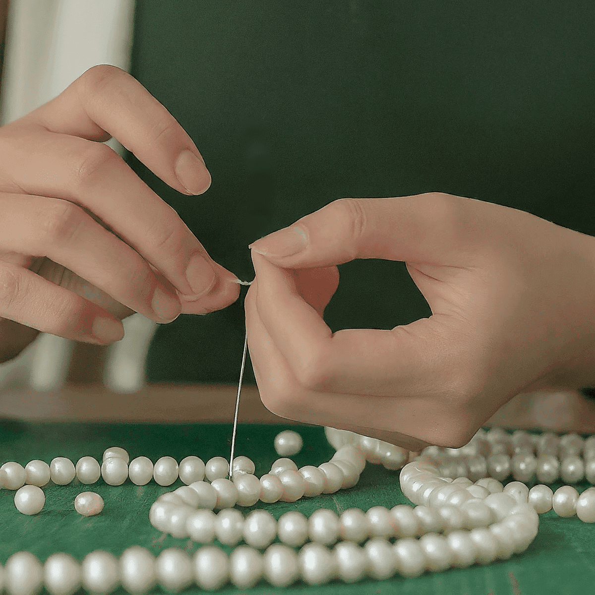 GIA warns on pearl care, cleaning and restringing strands