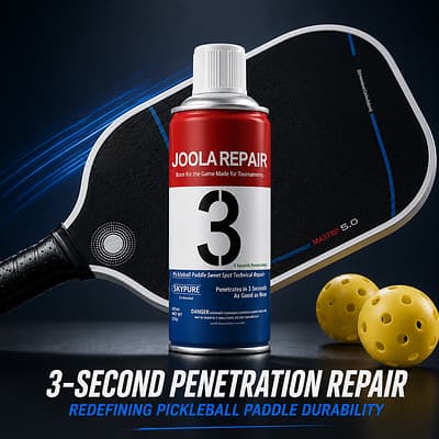 PaddleTechPro unveils spray to restore pickleball paddle grip and spin