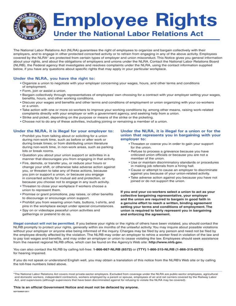 NLRB Issues Guidance on Employee Organizing Rights, Resources for Pizza Hut Staff