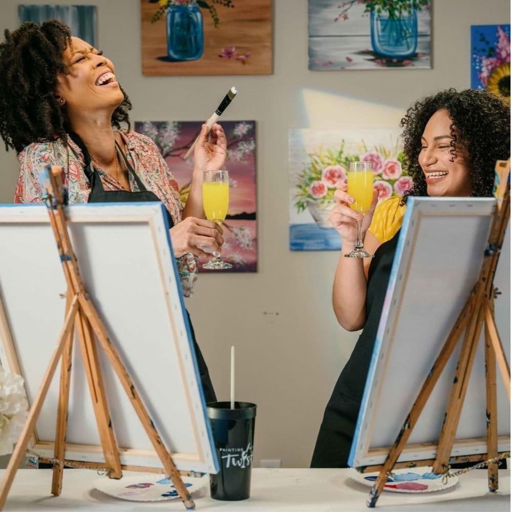 Free Low-Pressure Watching Paint Dry Meetup Draws Painters to Cardboard Corner