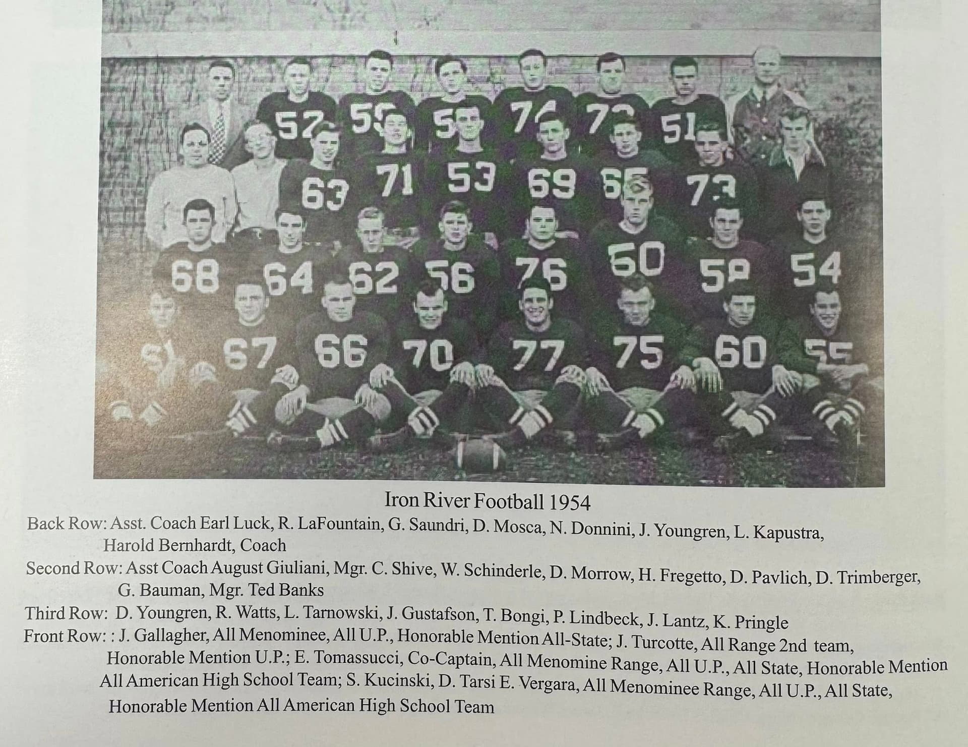 West Iron County Wall of Fame adds four inductees, three teams