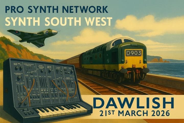 Pro Synth Network Launches Synth South West Expo and Evening Showcase for March 2026