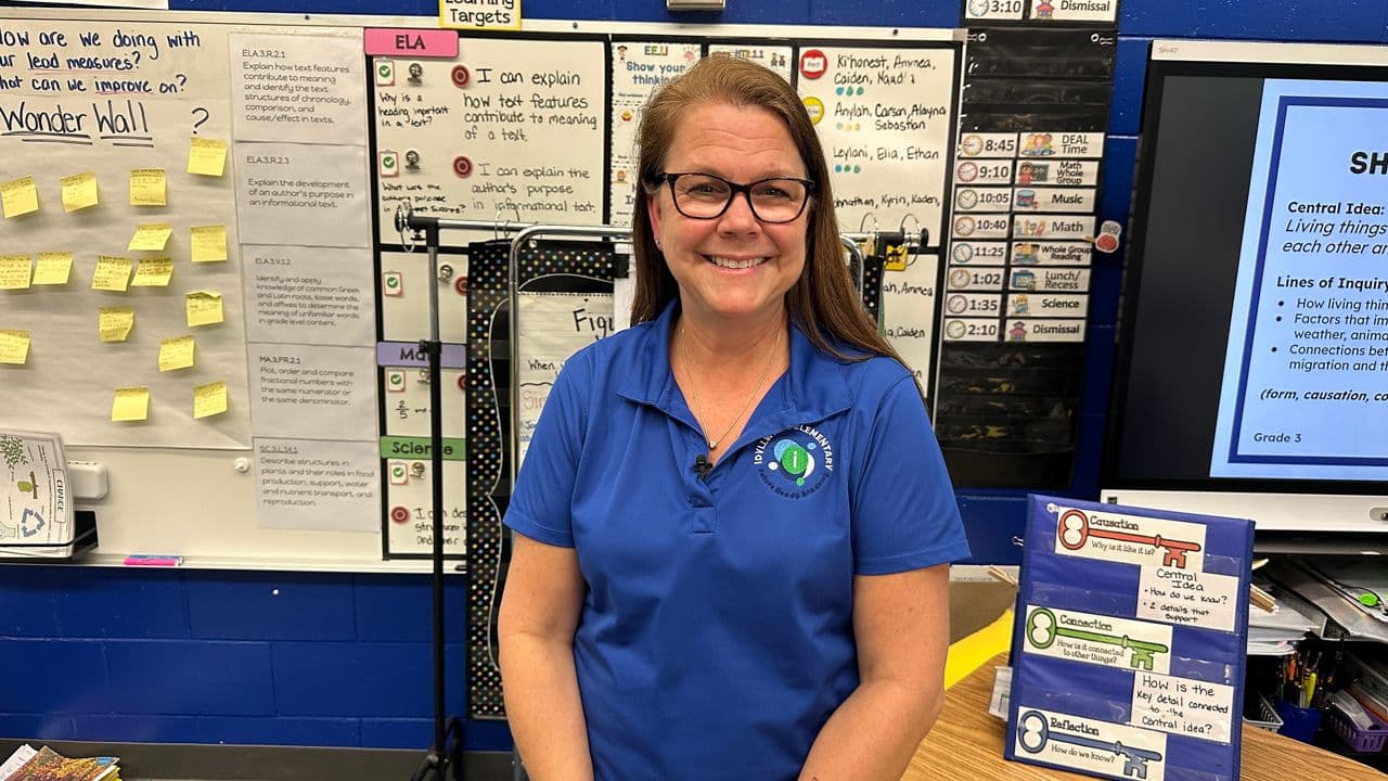Sanford teacher helps third graders build confidence, goal-setting skills