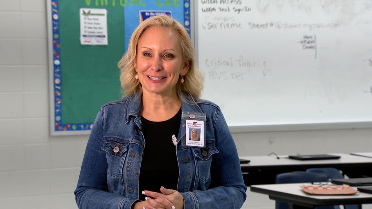 Seminole teacher follows family legacy into virtual classrooms