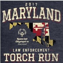 Laurel police join Torch Run for Special Olympics Maryland