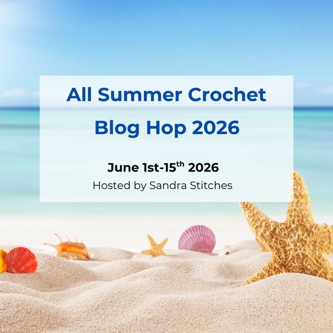 Sandra Stitches launches 15-day All Summer Crochet Blog Hop 2026