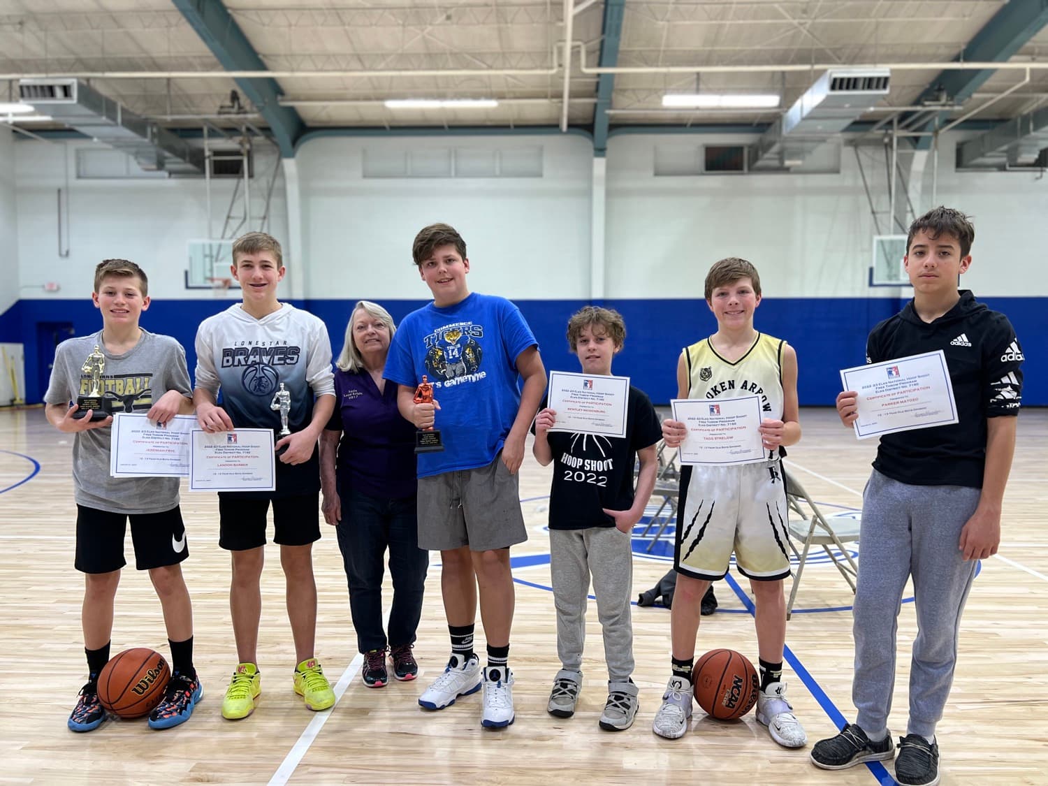 Parker Elks Hoop Shoot crowns youth winners, advances to regionals