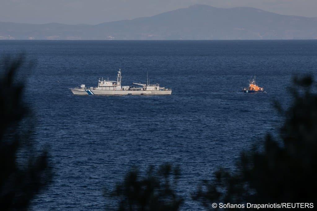 Greek coast guard rescues nine after cargo ship sinks off Andros