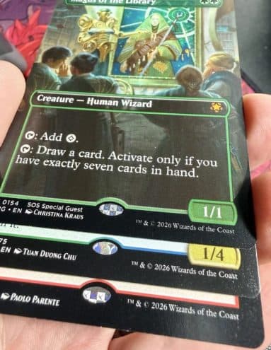 Star Wars holo-stamp error appears on Secrets of Strixhaven cards