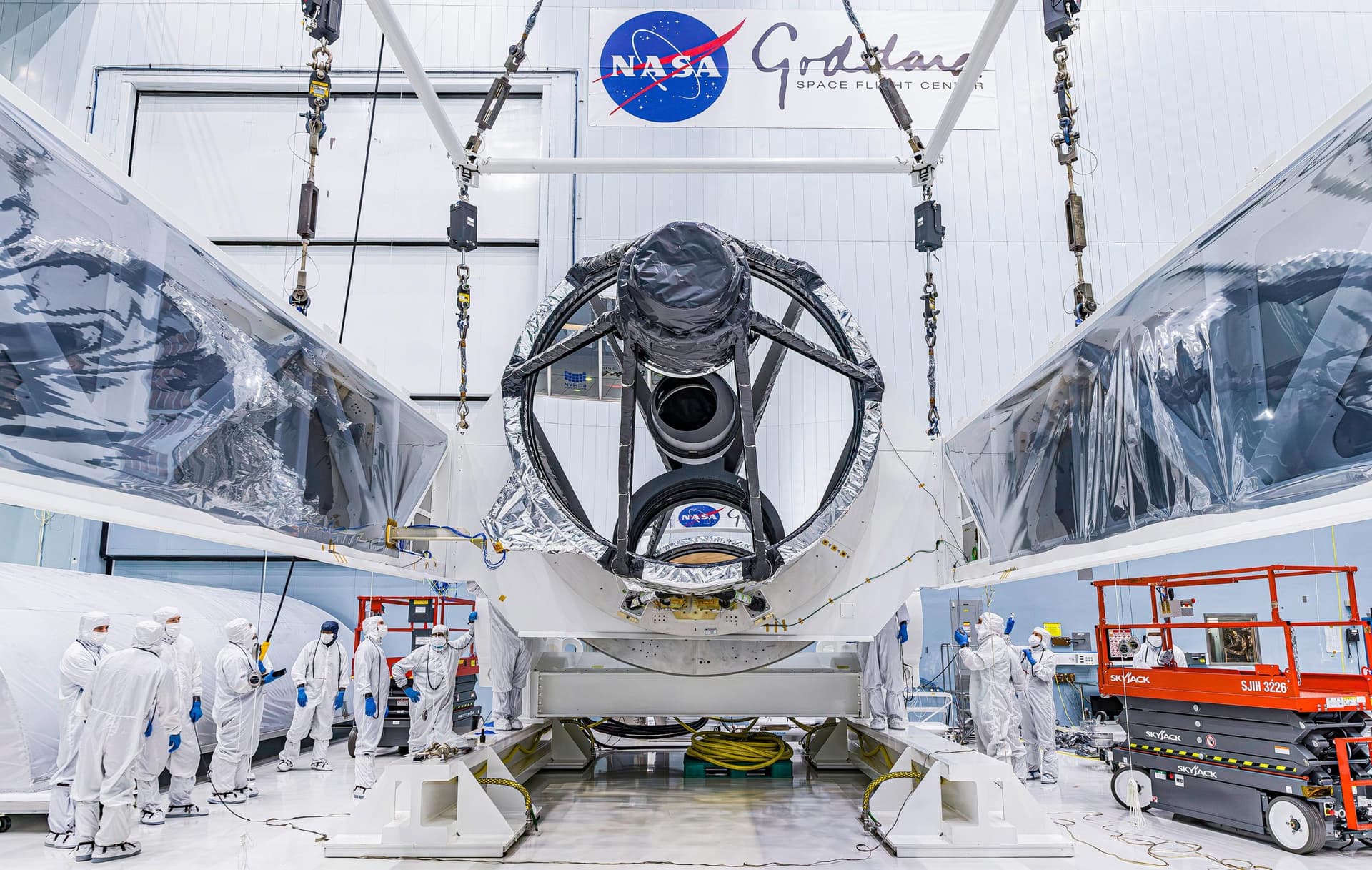 NASA Telescope Assembly Completed in Greenbelt, Boosting Local Economy