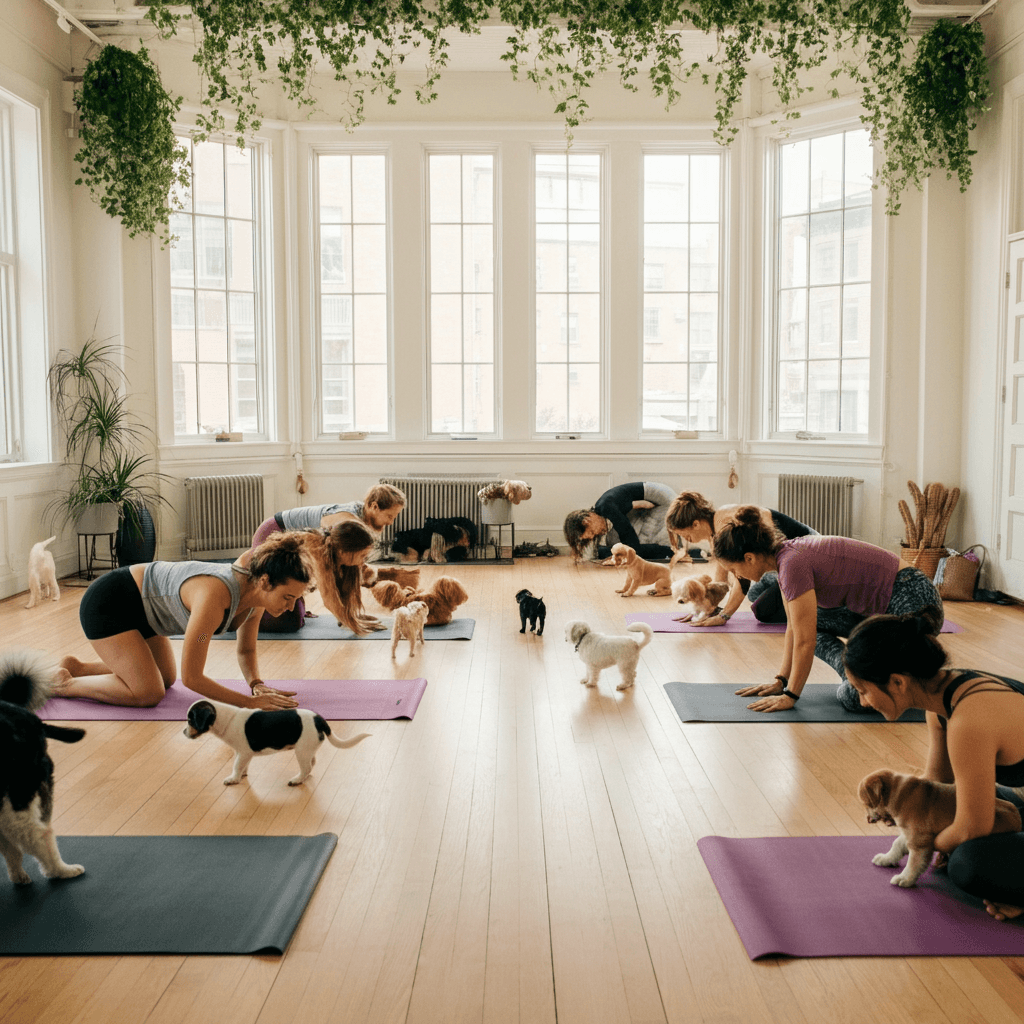 Surge of Negative Reviews Raises Puppy Yoga Welfare and Booking Concerns
