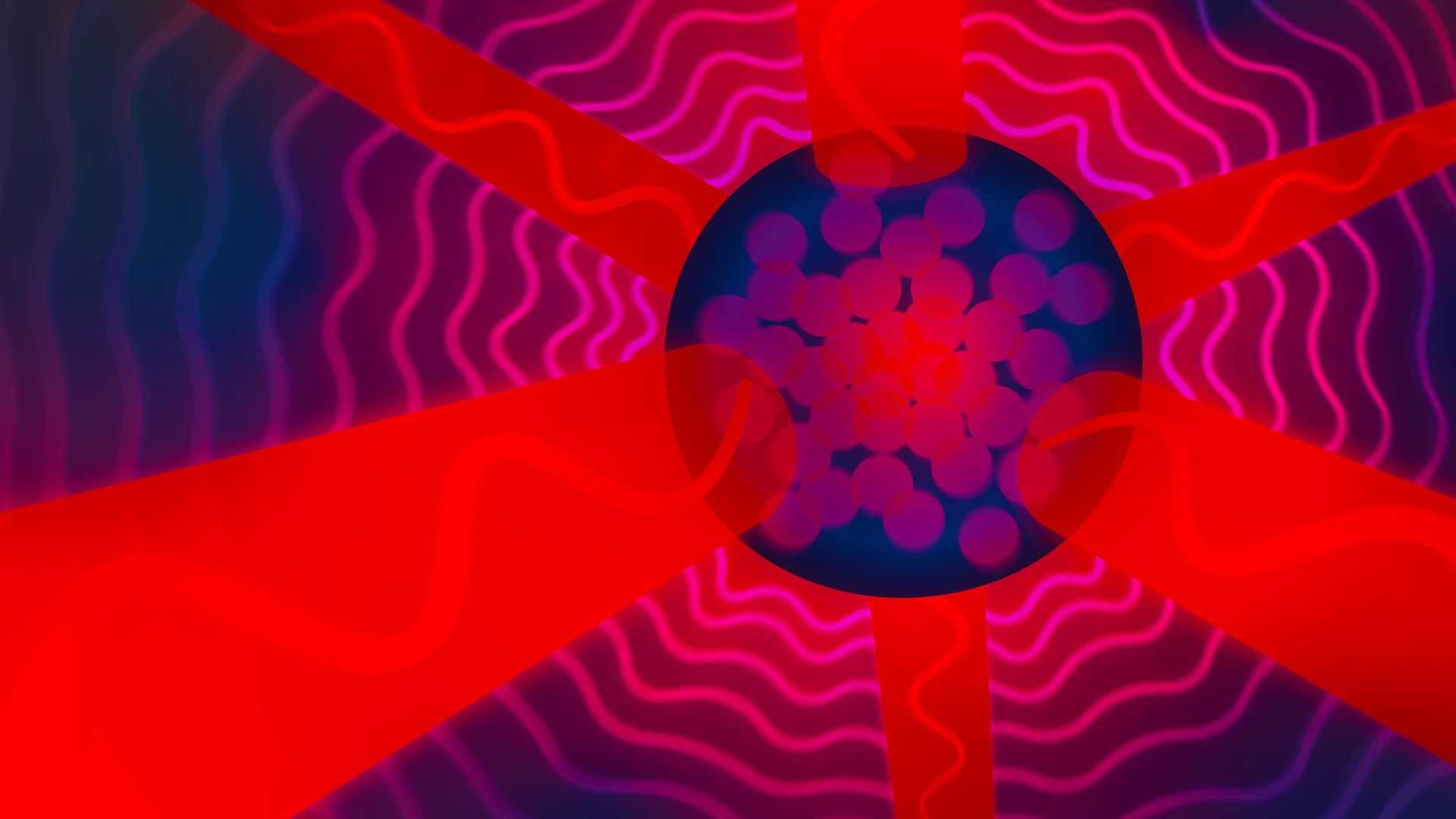 Simulations show laser-driven plasmas self-generate magnetic fields in fusion experiments