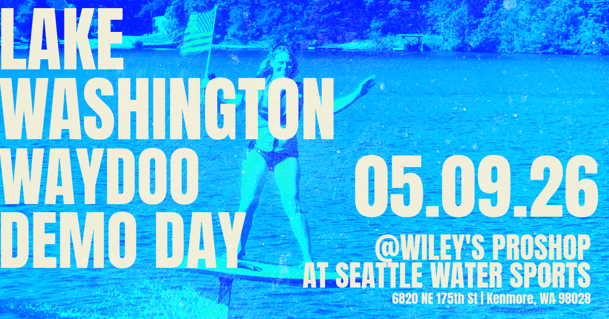 Seattle Watersports hosts Waydoo eFoil demo day on Lake Washington