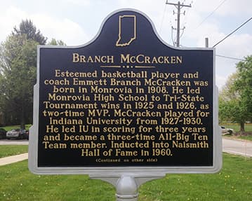 Branch McCracken led Monrovia to back-to-back Tri-State titles