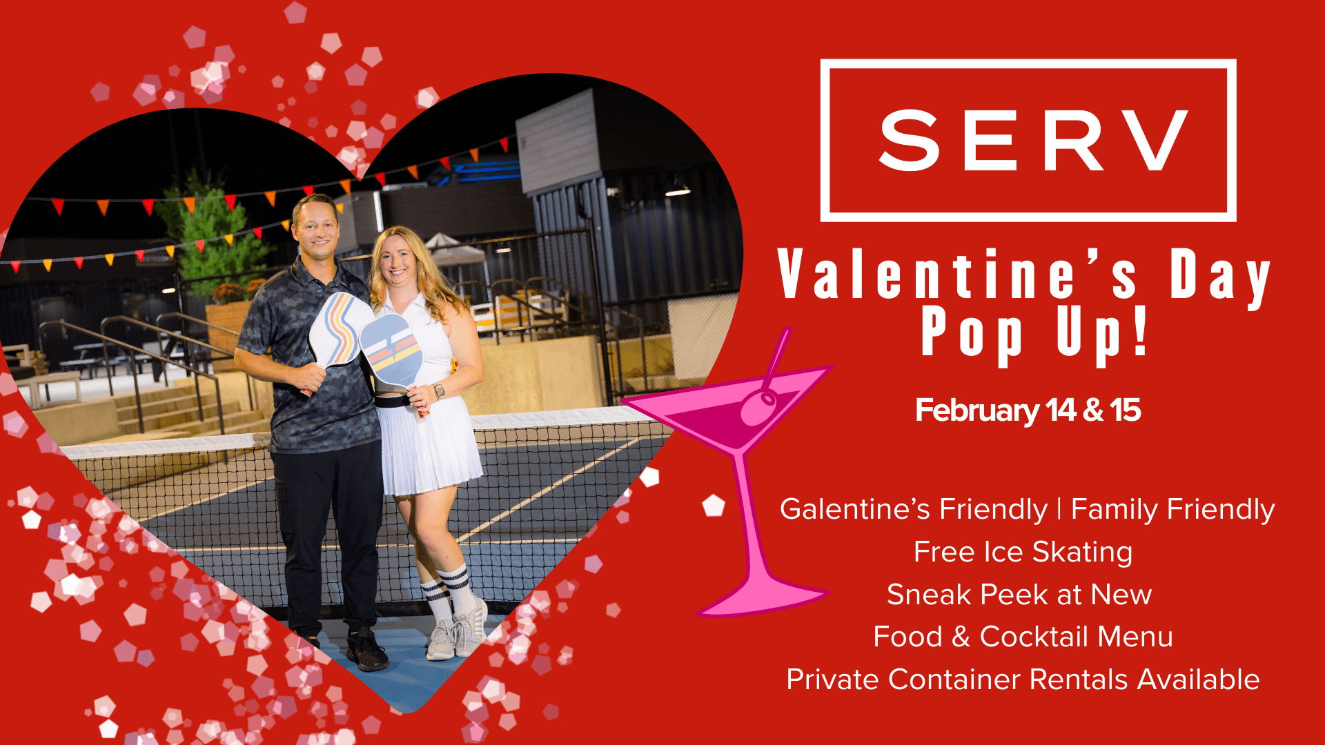 SERV’s Valentine’s pop-ups offer out-of-the-box themed private container experiences