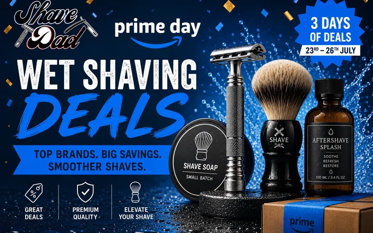 Amazon Prime Day wet-shaving guide tracks deals on soaps, razors, brushes