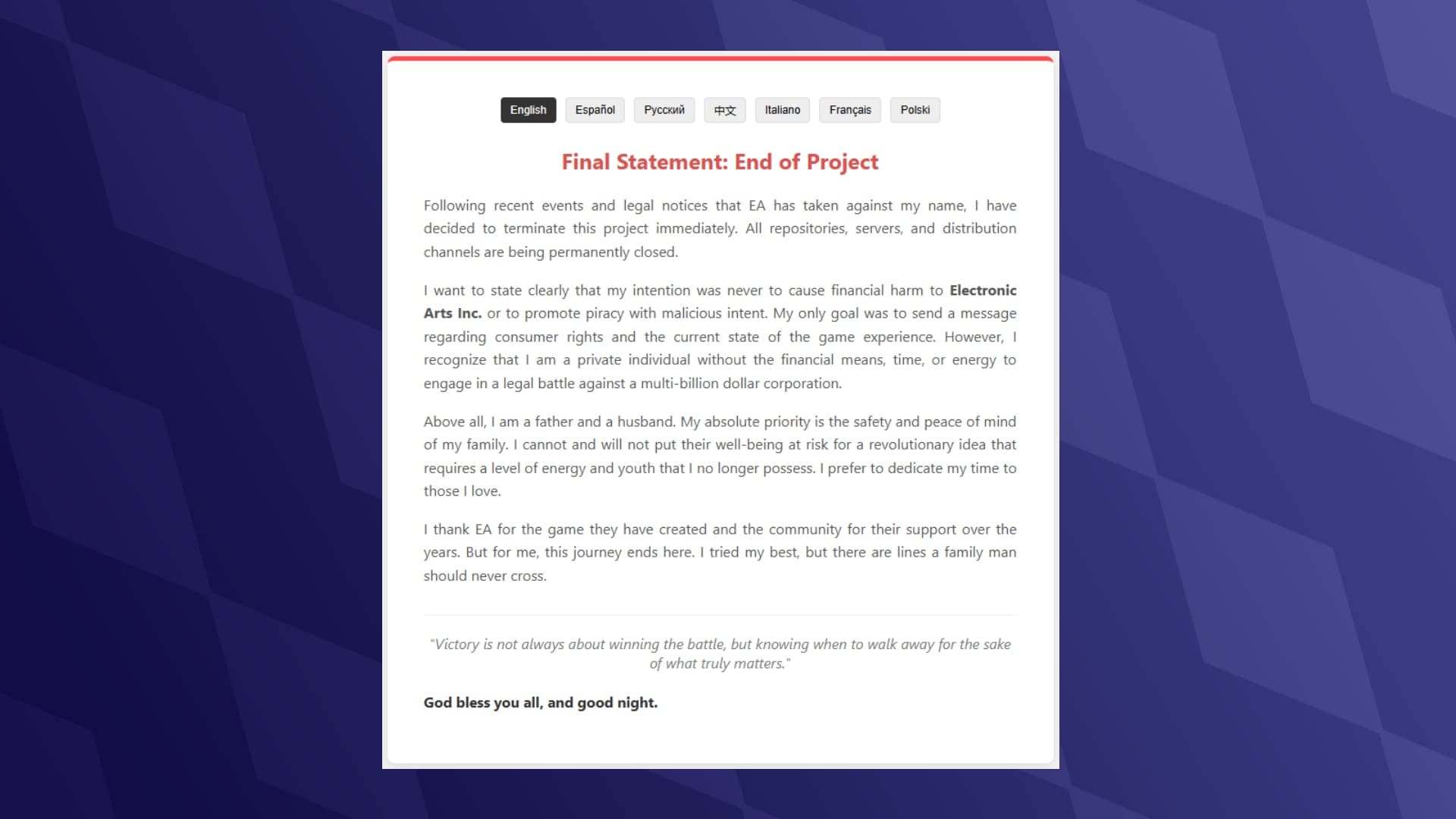 EA Shuts Down Sims Marketplace Pirate Within Days of Storefront Launch