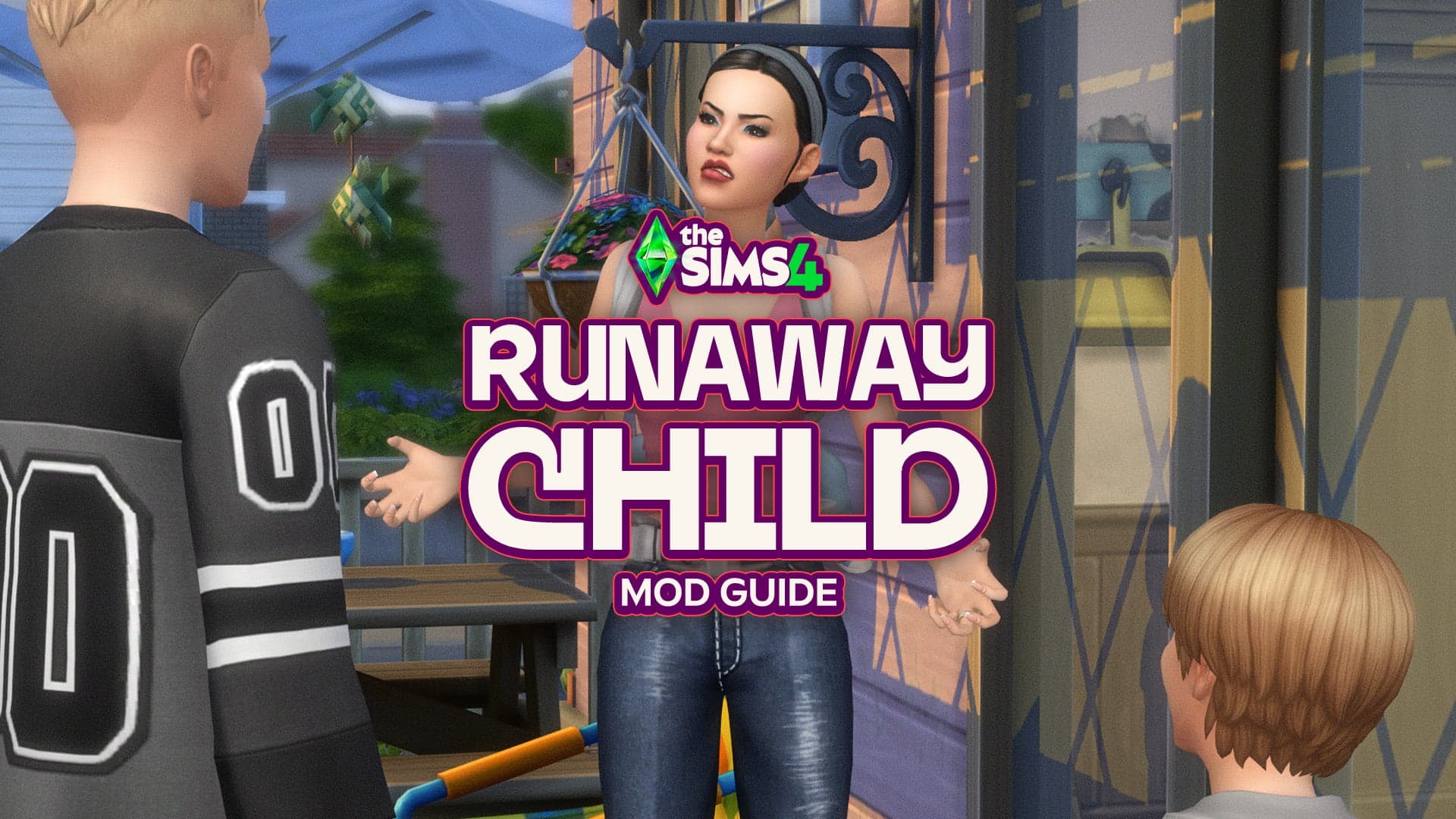 Pandasama adds Runaway Child module to The Sims Drama Generator