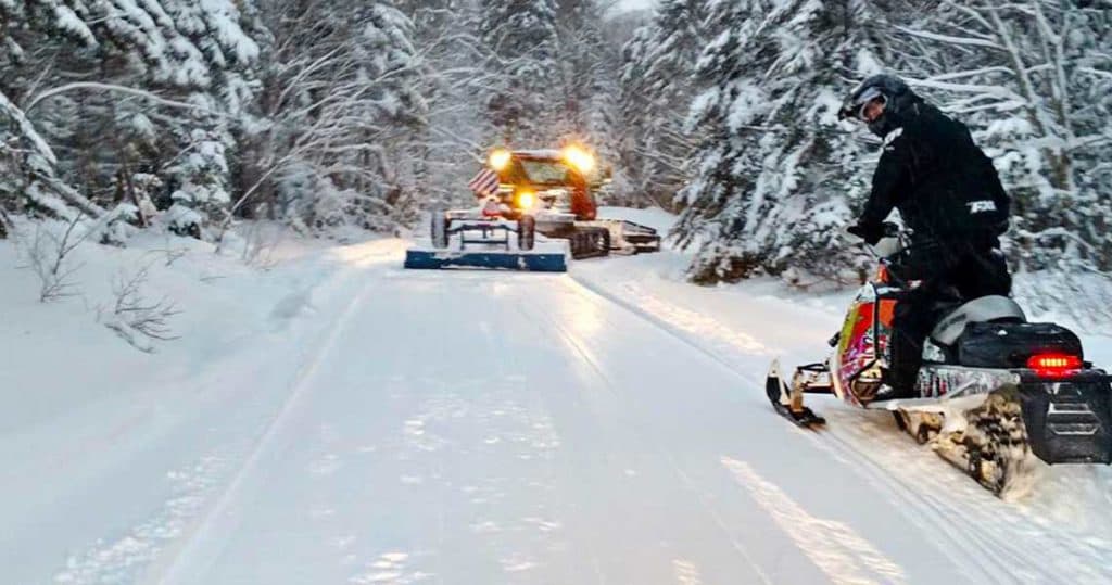 Snowmobile Trails Reported in Good Condition After Recent Snowfalls