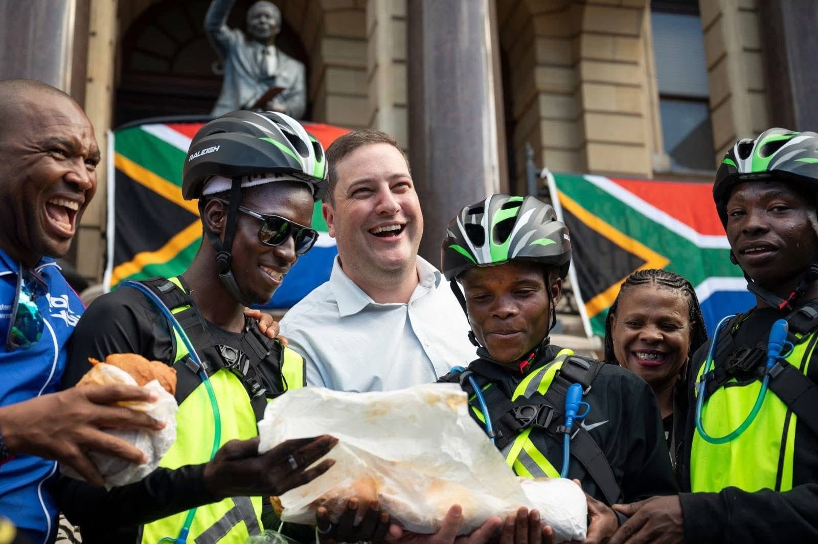 Cape Town cyclists ride to bridge apartheid’s lingering divides