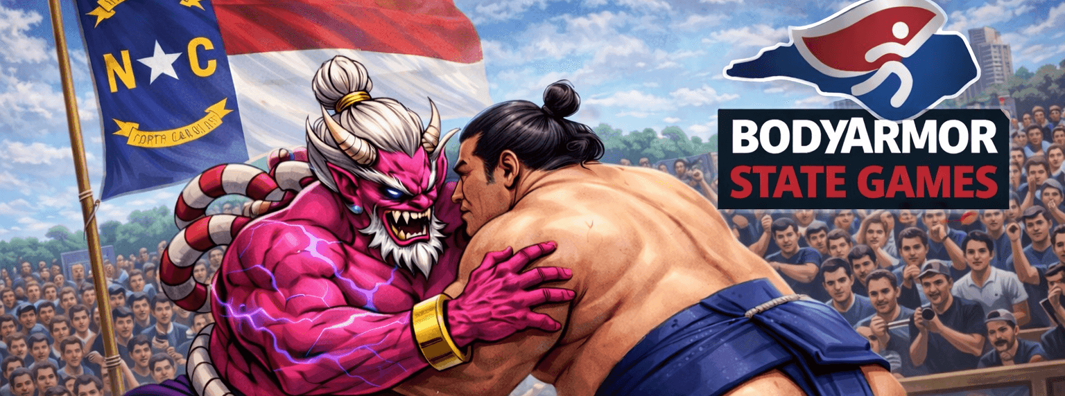 Sumo tournament brings state games clash to downtown Greensboro
