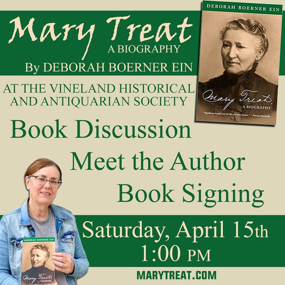 Filmmaker shoots Mary Treat documentary across Vineland and Pine Barrens