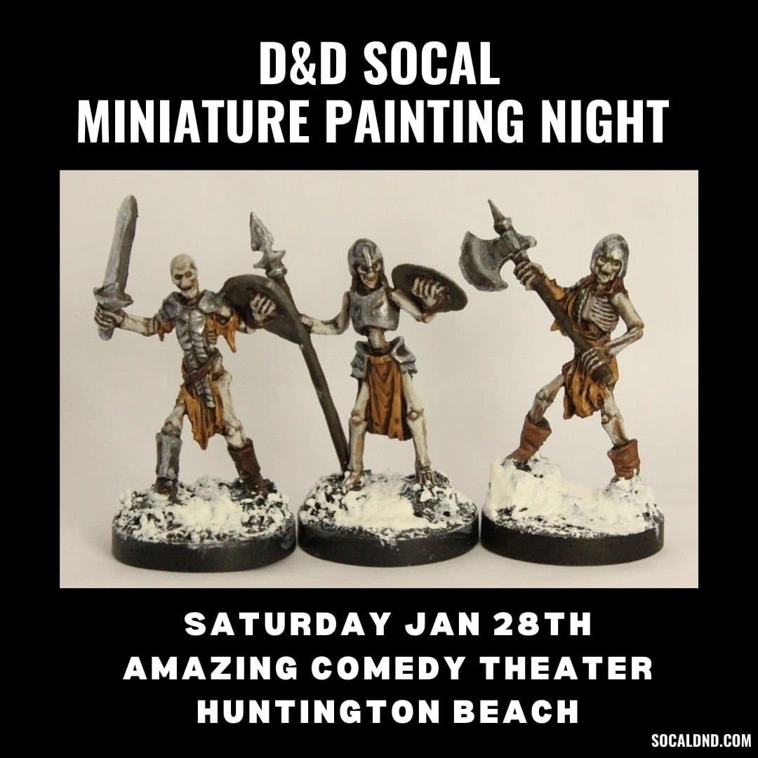 Monthly Miniature Painting Night at Guild Forge Games Draws Local Painters
