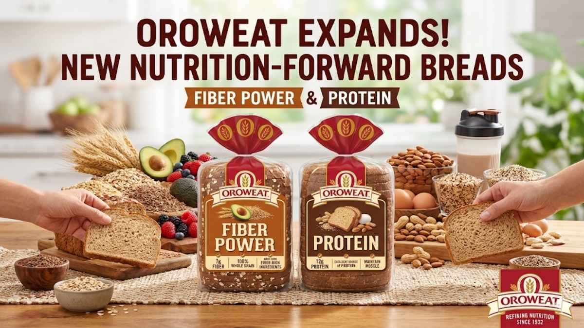 Bimbo Bakeries launches Oroweat breads with protein and fiber boost