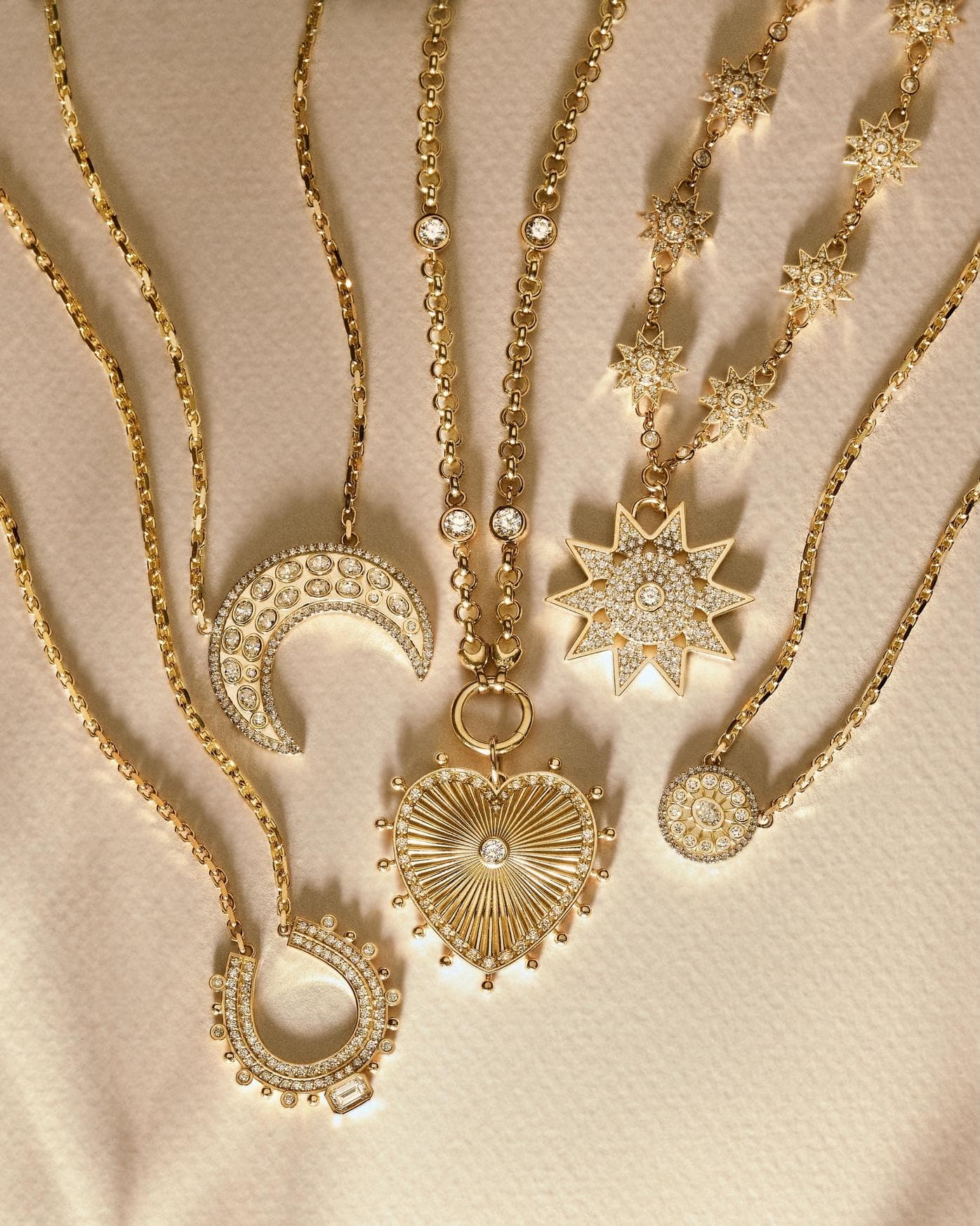 Lionheart's customizable gold chains turn charm layering into heirloom style