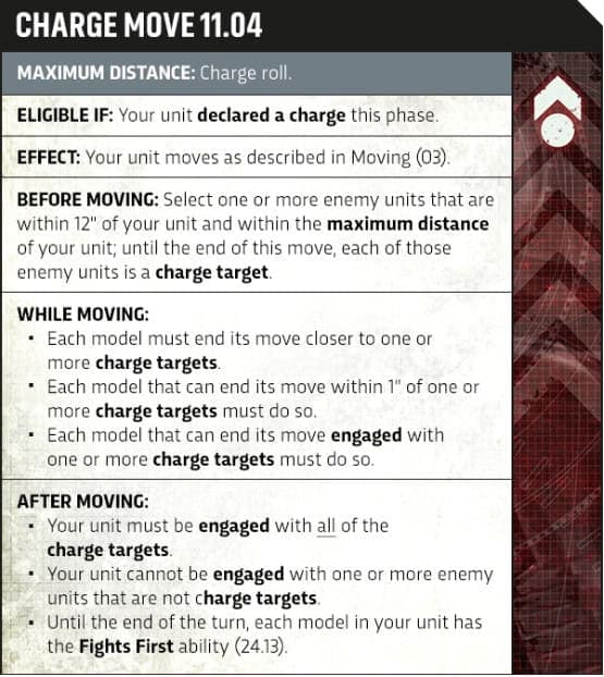 Ruleshammer explains Warhammer 40k 11th edition charge phase rules