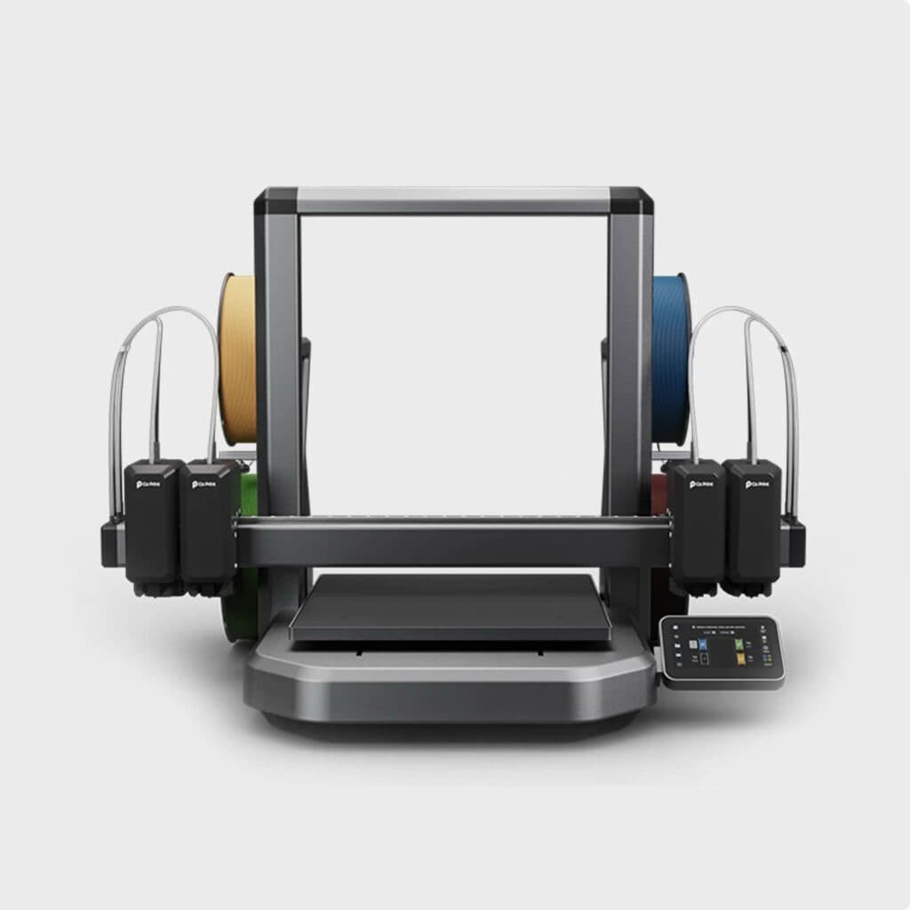Co Print Quadro Adds Four-Head Multicolor Printing, Cuts Purge Waste