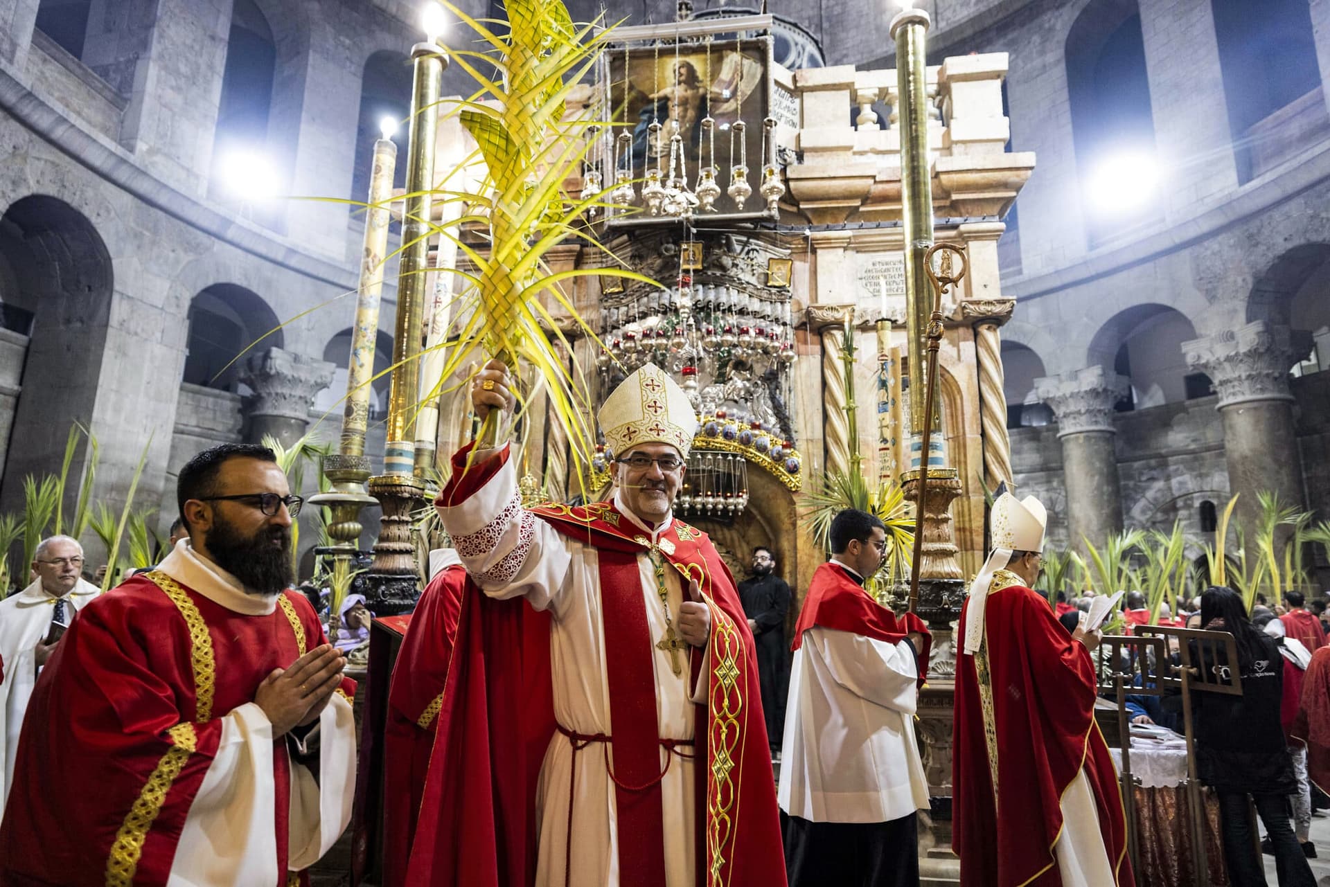 Israeli Police Block Cardinal, Catholic Leaders From Holy Sepulchre Palm Sunday Mass