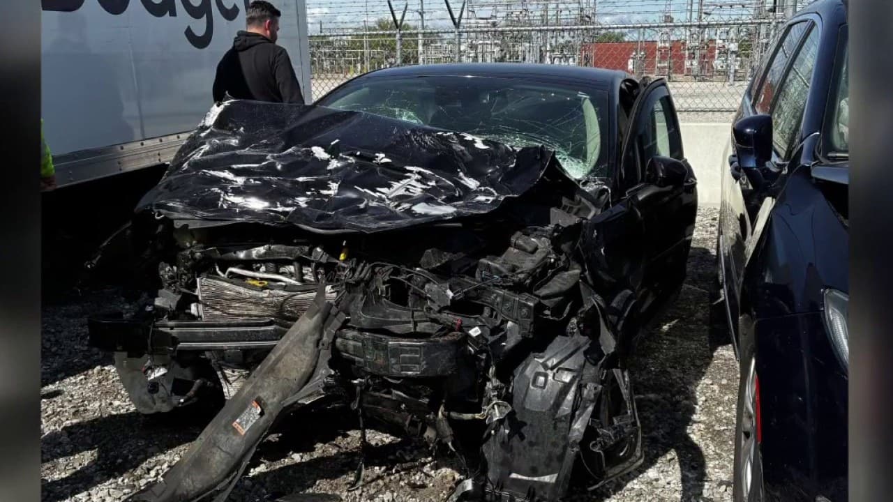 Michigan teen survives crash that ripped car in two, police say