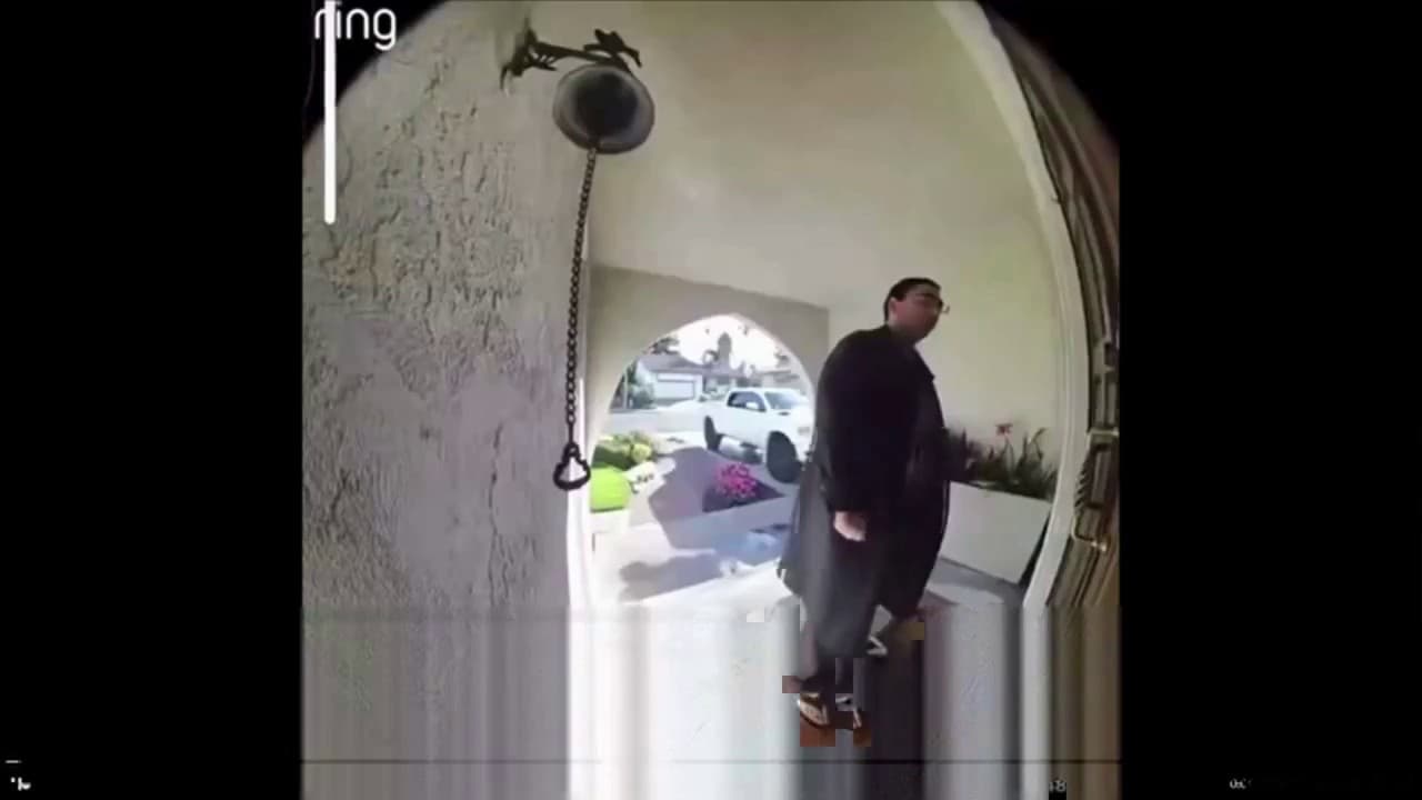 Fairfield doorbell video shows alleged intruder, homeowner fight turns violent