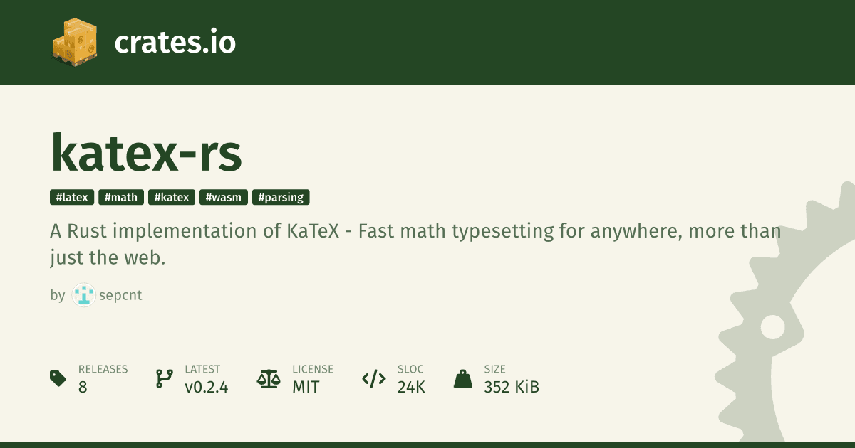 RaTeX Brings Native KaTeX-Compatible Math Rendering to Rust Apps