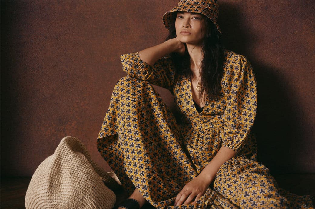 Banana Republic’s Spring Workwear Embraces Santa Fe’s Southwest Palette