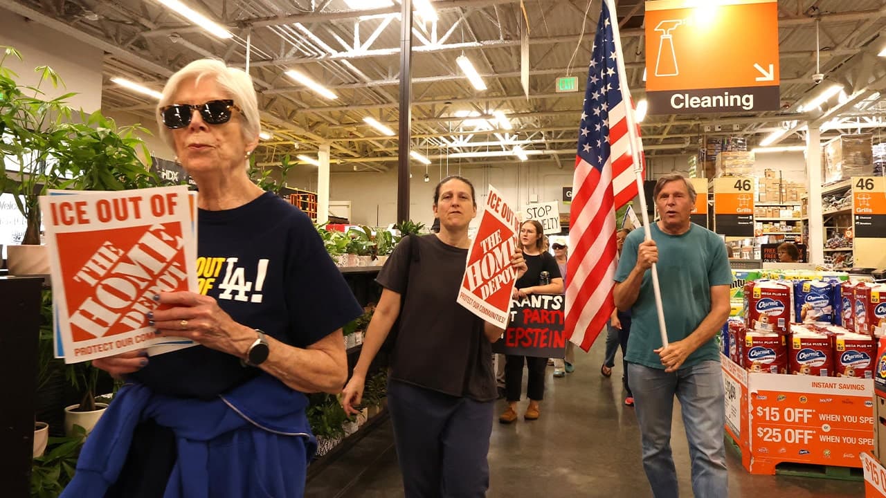Activists Target Home Depot, Return Items to Clog Registers